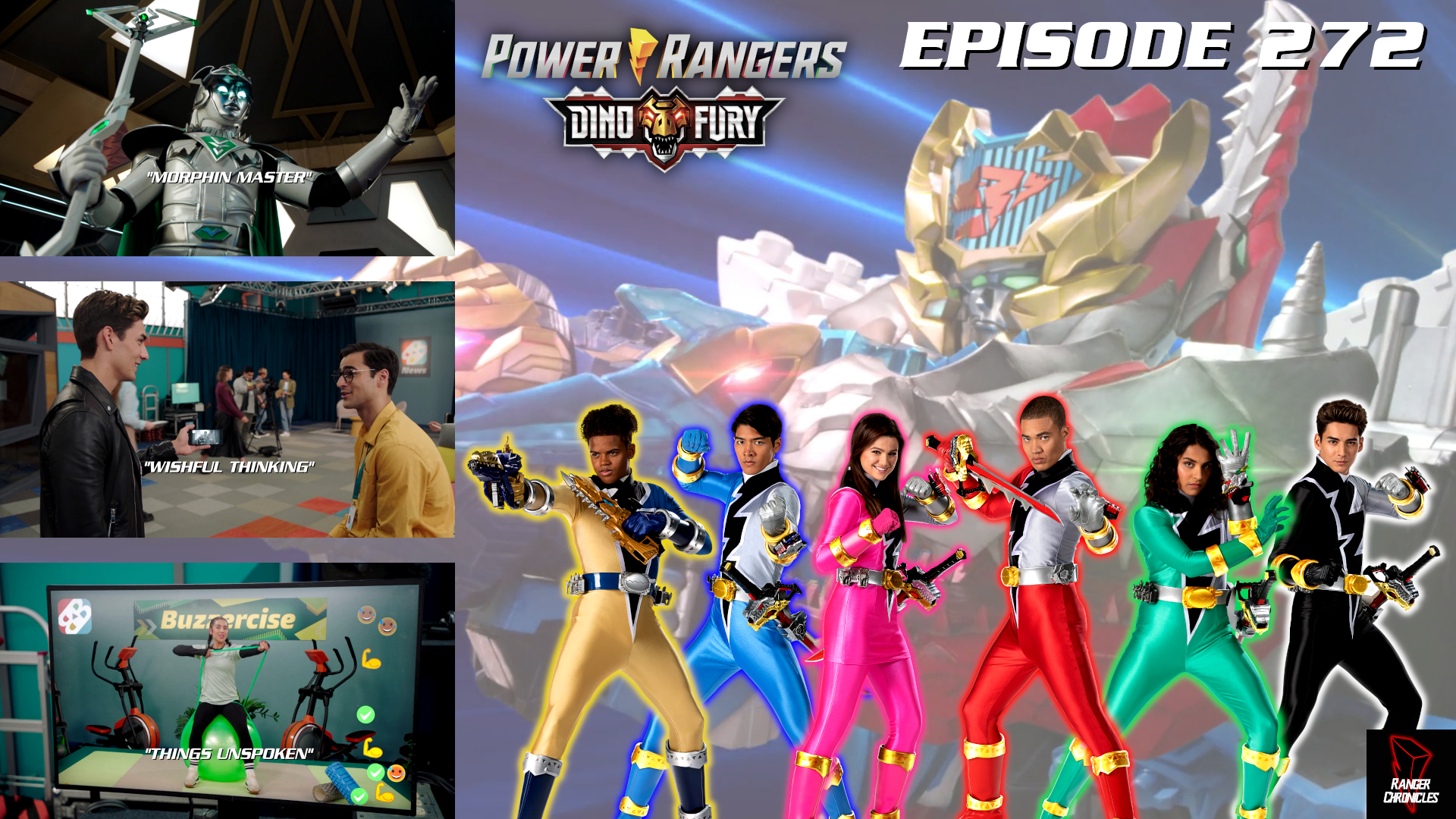 Ranger Chronicles Episode 272 — Dino Fury S2: “Morphin Master,” “Wishful  Thinking” and “Things Unspoken” – Two True Freaks