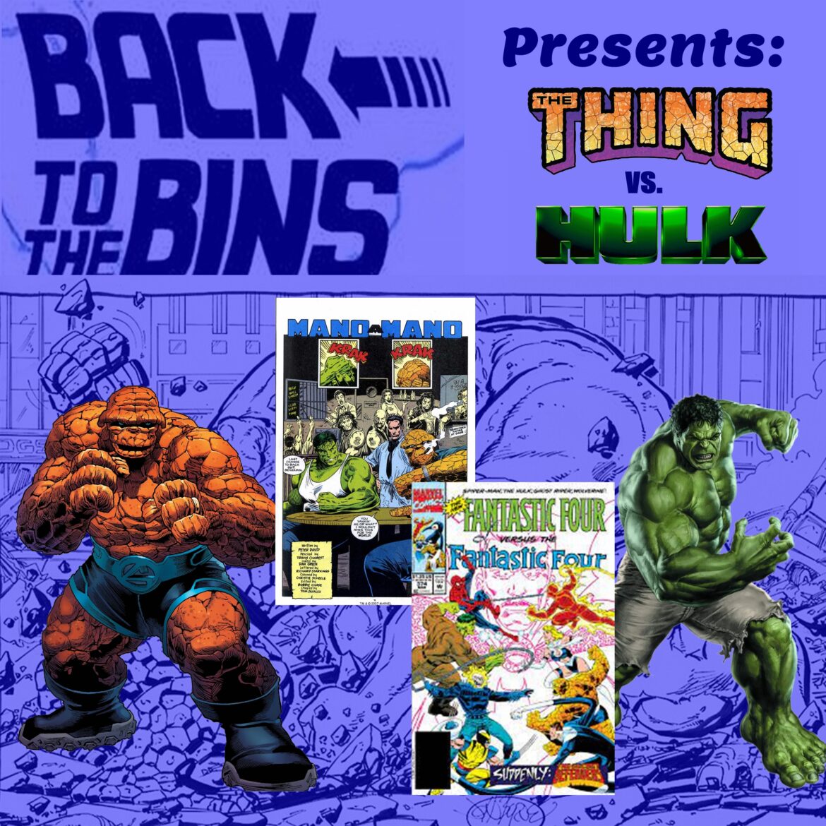 Scott, Paul & Dave take a look at the next two entries in the ongoing feud between the Thing and the Hulk!  Listen In!