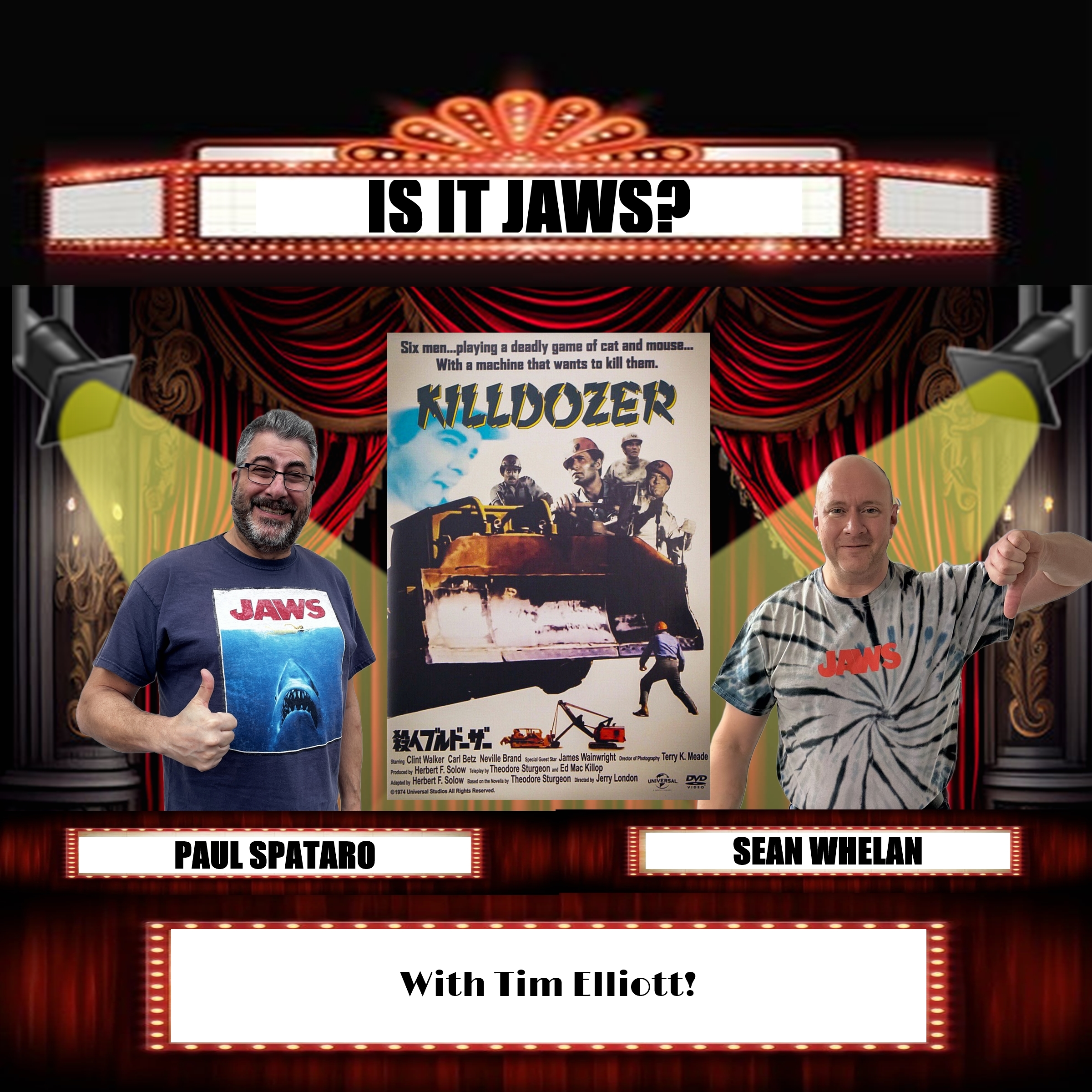 This week, Paul & Sean are joined by Tim Elliot to discuss a 1970s TV Movie of the week: Killdozer!!  Listen In!