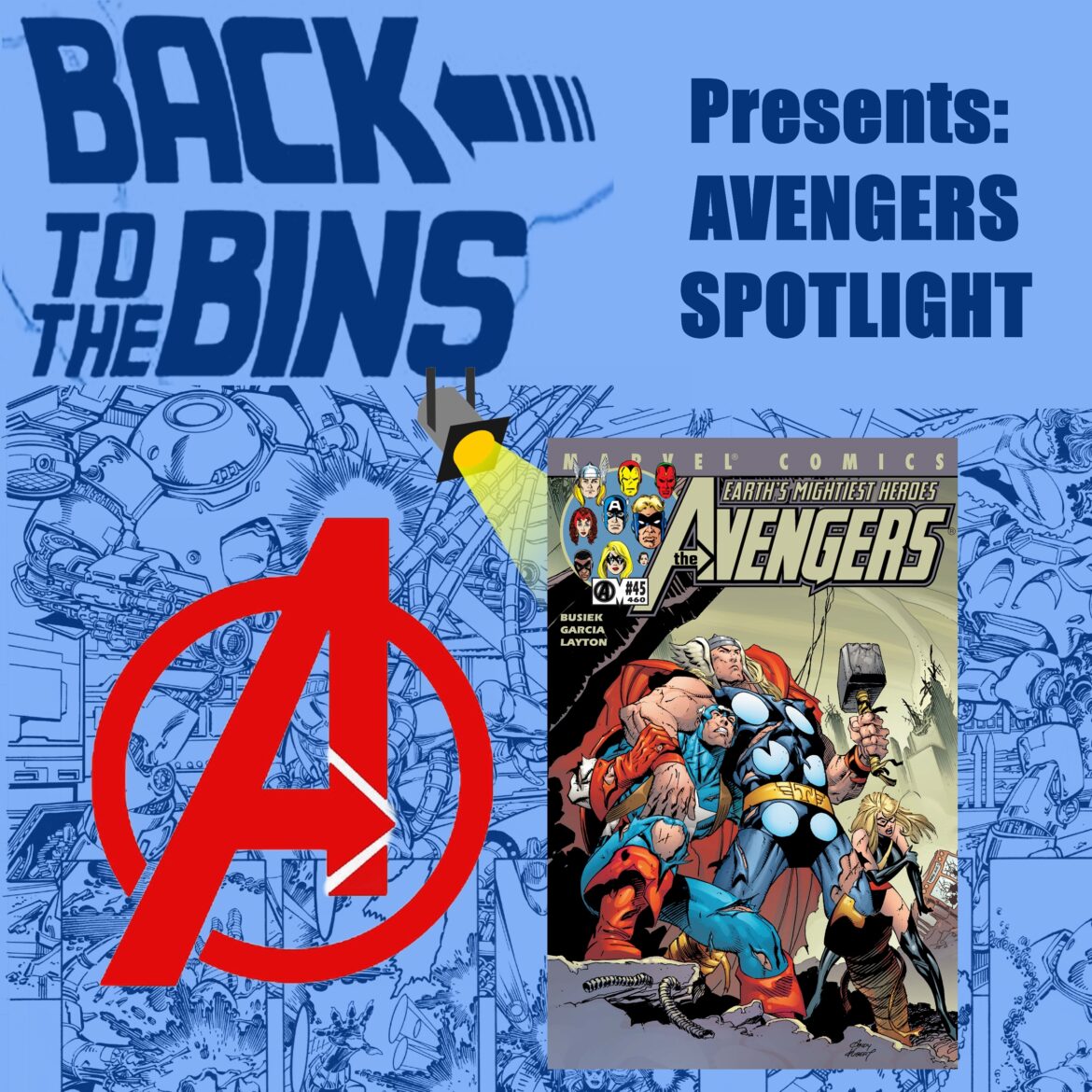 Paul & Bill take a look at the next chapter in this epic run of the Avengers!  With a special thanks to the Raging Bullets podcast and Eli for our musical interlude!!  Listen In!!