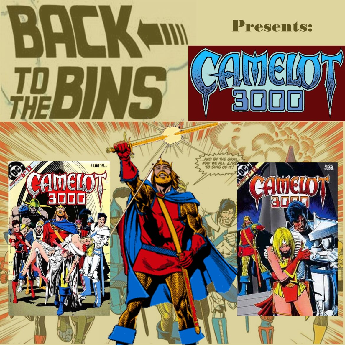 Gene Hendricks is back with Paul to discuss the next entry in the Camelot 3000 series, covering issues 6 and 7. Listen In!!