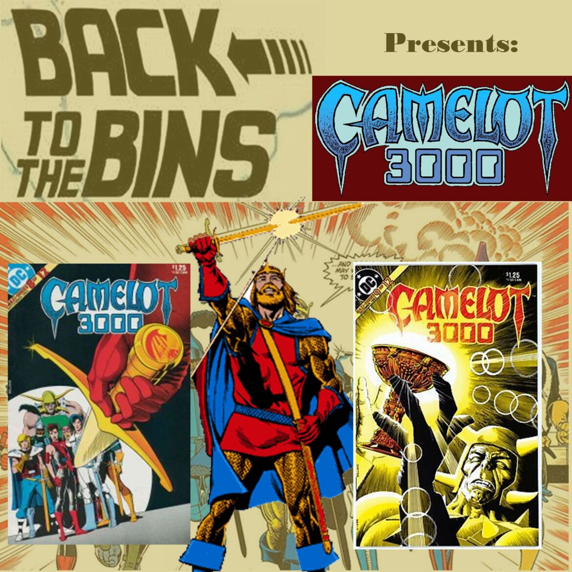 Gene Hendricks is back for the next two issues of the Camelot 3000 Maxi-Series.  Listen In!!