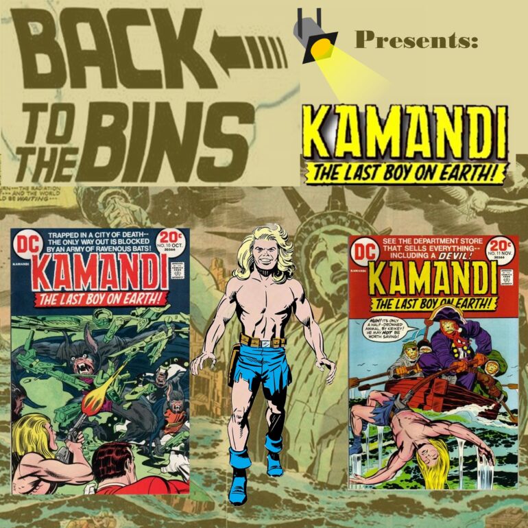 Paul and Dave take on the next two issues in the Kamandi series.  Listen In!!