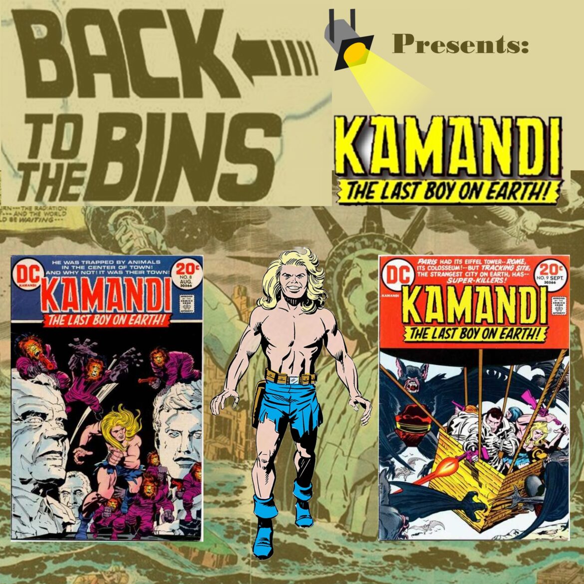 Paul and Dave continue their dive into the Kamandi books, with issues #8 & 9.  Listen In!!