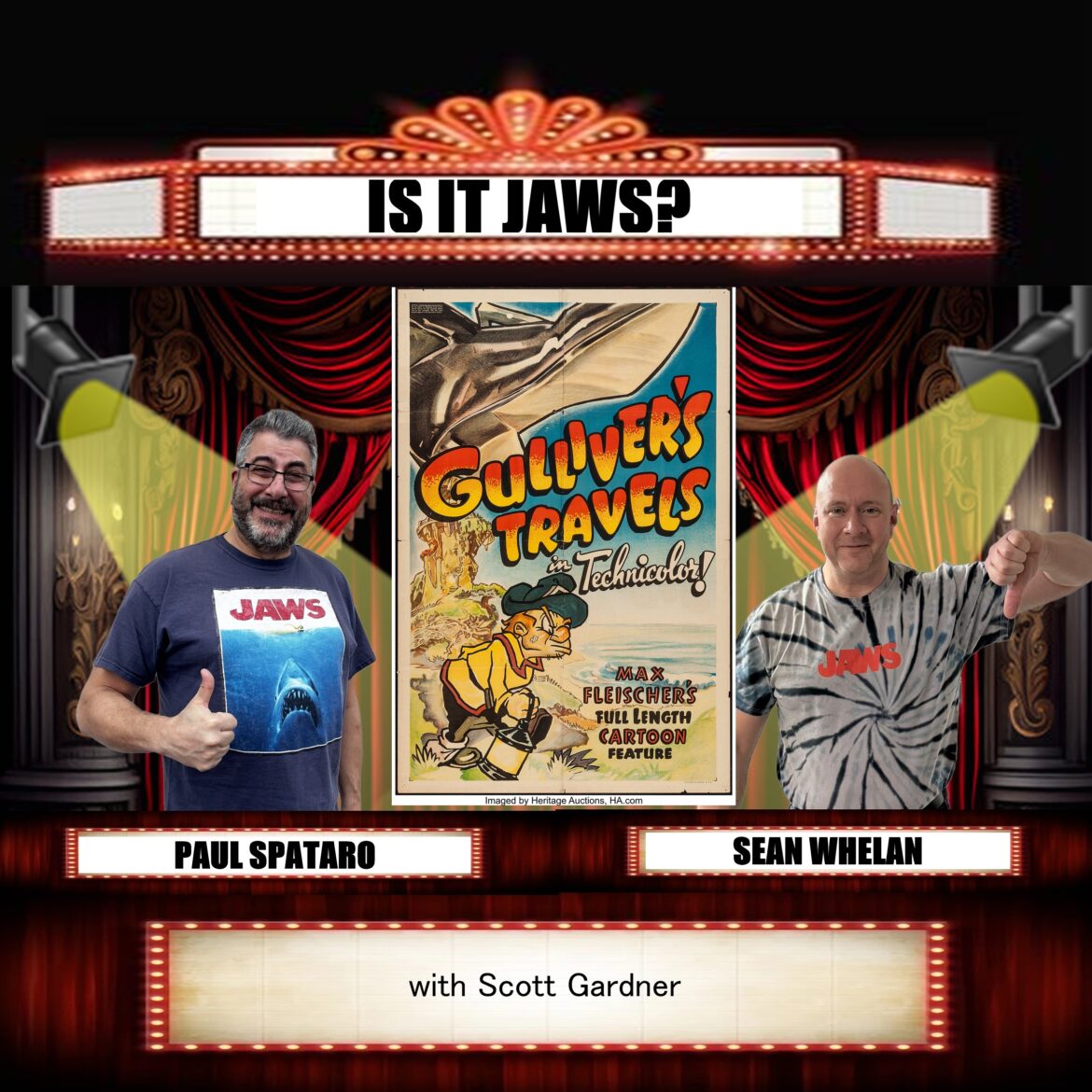 Paul & Sean were recently joined by Scott Gardner to start a retrospective of Disney animated features.  Well, we're already interrupting that to take a look at the competition of the day from Fleisher Studios, Gulliver's Travels!  Listen In!