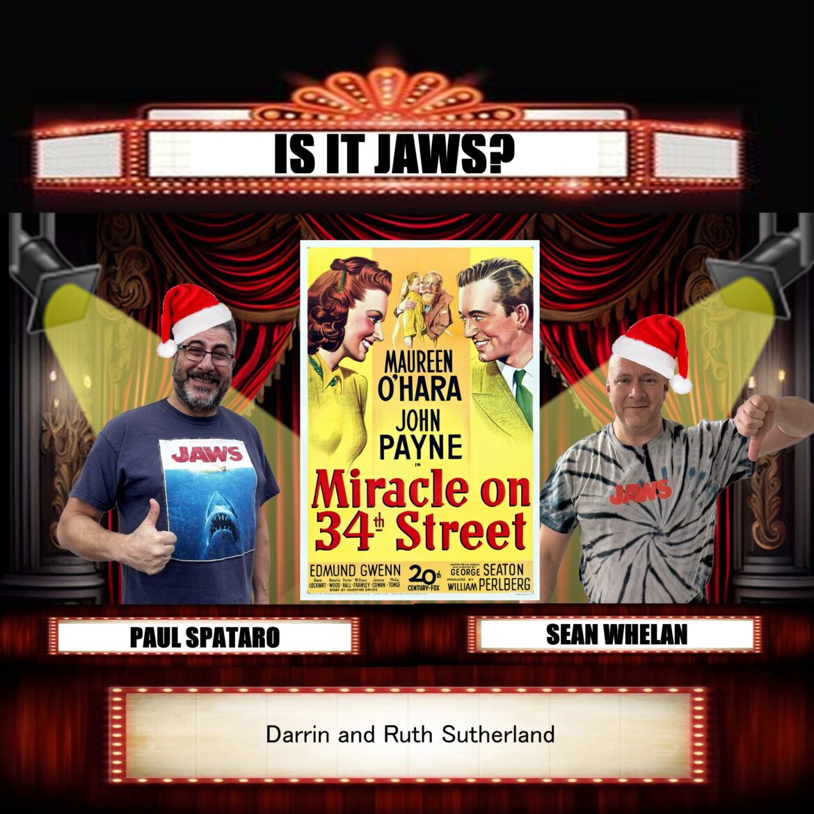 Paul and Sean are joined by Darrin and Ruth Sutherland to discuss a Christmas classic.  Listen in!