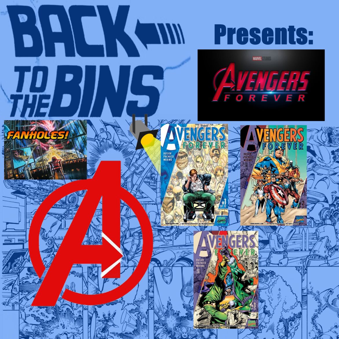 Paul & Dr. Bill are joined by Derek and Mike from the Fanholes Podcast to take a look at the first 3 issues of Avengers Forever.  Part 2 and 4 will be on the Fanholes feed, but be back here next week for Part 3!  Listen in and enjoy!