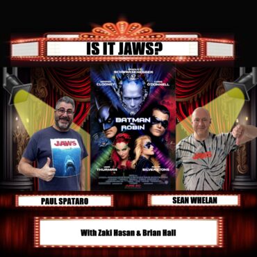 Sean & Paul are joined by Brian Hall and Zaki Hassan to look at the next entry in the Batman Series, the film that is reputed to have killed the franchise.  What do the boys think?  Listen in!