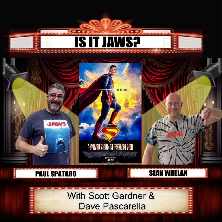 Paul and Sean are joined by Scott Gardner and David Pascarella to look at the newest Superman movie!  Listen in!