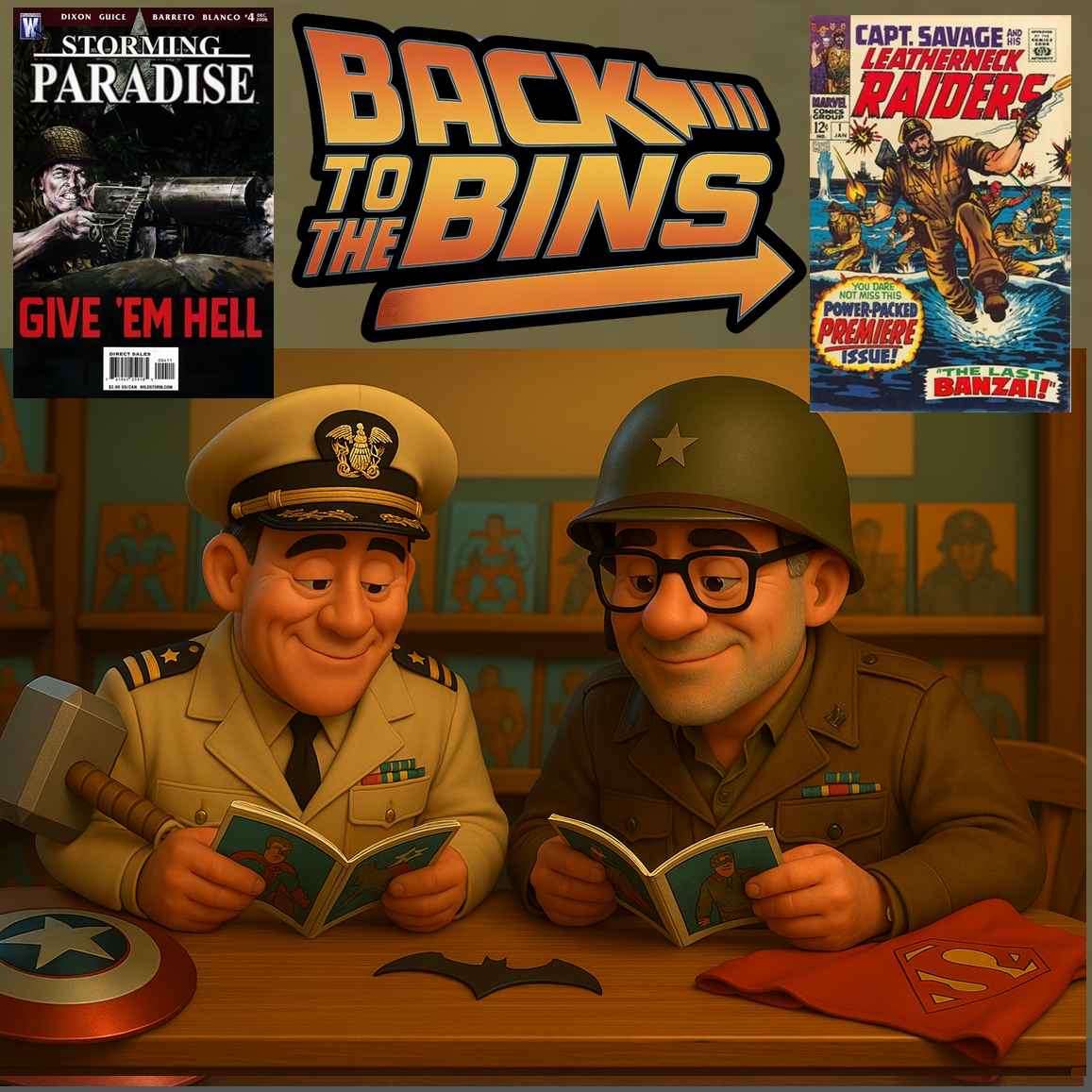 Paul & Dave take a look at the the next chapter of Storming Paradise, along with another classic war book! Listen in!