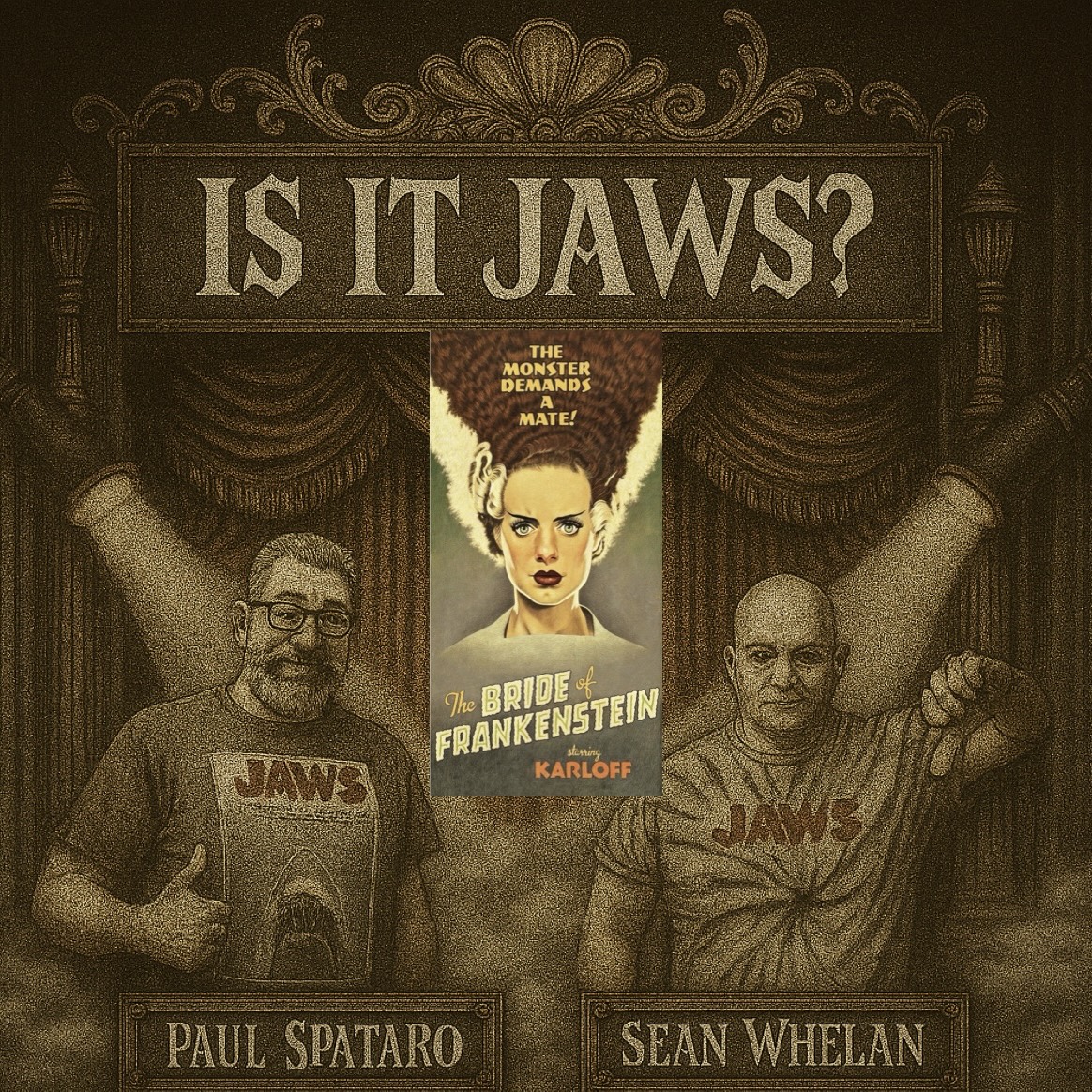 Sean & Paul are in the Halloween Spirit and celebrating it by looking at a Universal Monster Classic: The Bride of Frankenstein!  Listen in!
