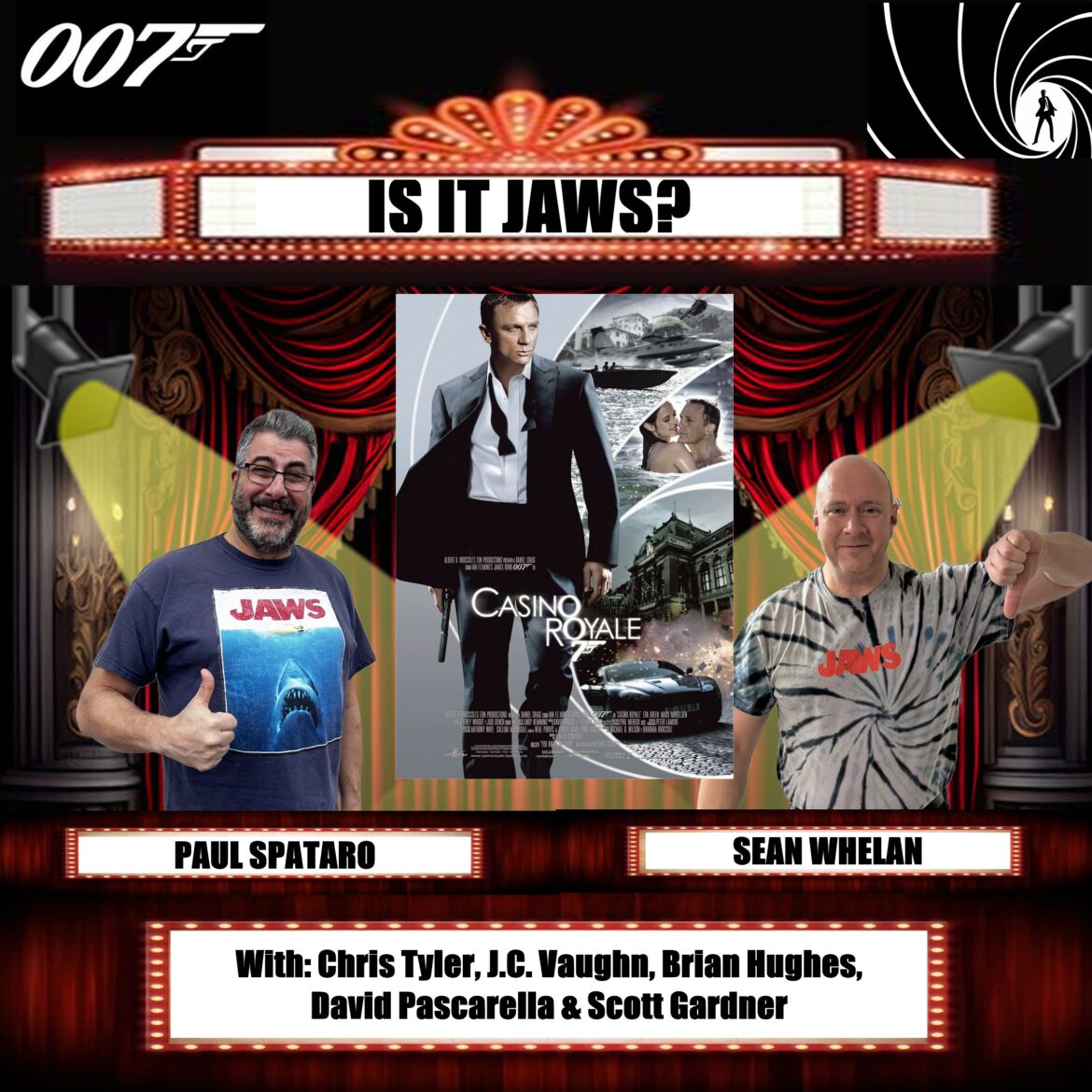 The James Bond crew is back to look at the next entry in the series, which introduces Daniel Craig as the latest James Bond and embraces a whole new tone!  Listen in!