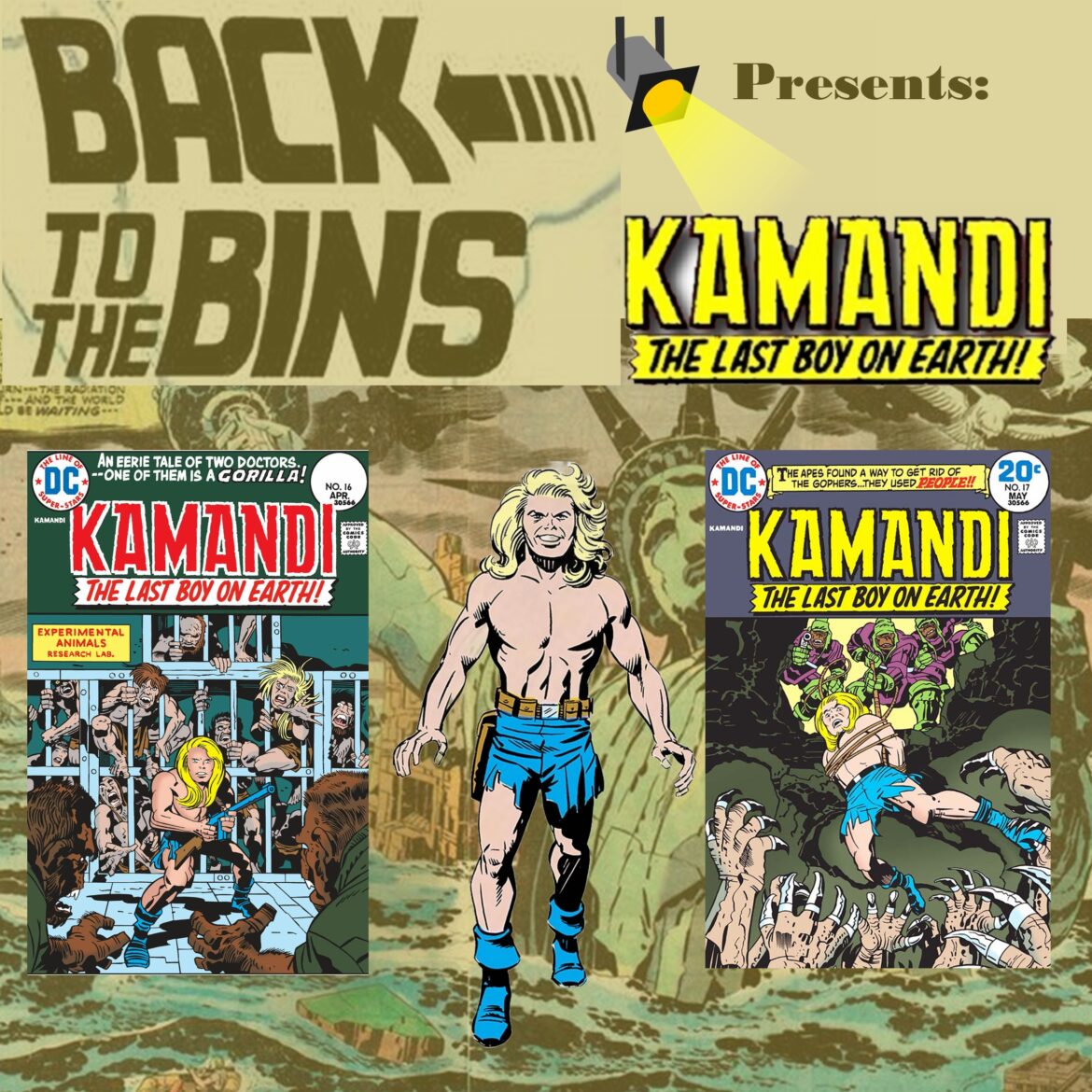 Paul and Dave take a look at the next two issues of the dystopian world of Kamandi!  Listen In!