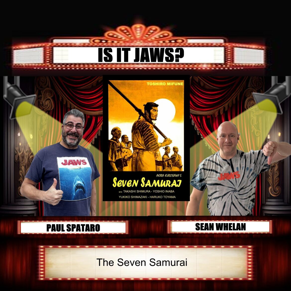 Paul and Sean take a look at Akira Kurasawa's classic Samurai adventure that has been influential on many, many films since then.   Listen in!